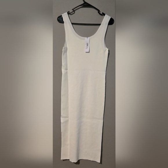 The Drop Women's Yasmin Rib Midi Sweater Tank Dress #623 - Picture 3 of 11